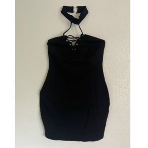 Love Republic mini black dress size medium